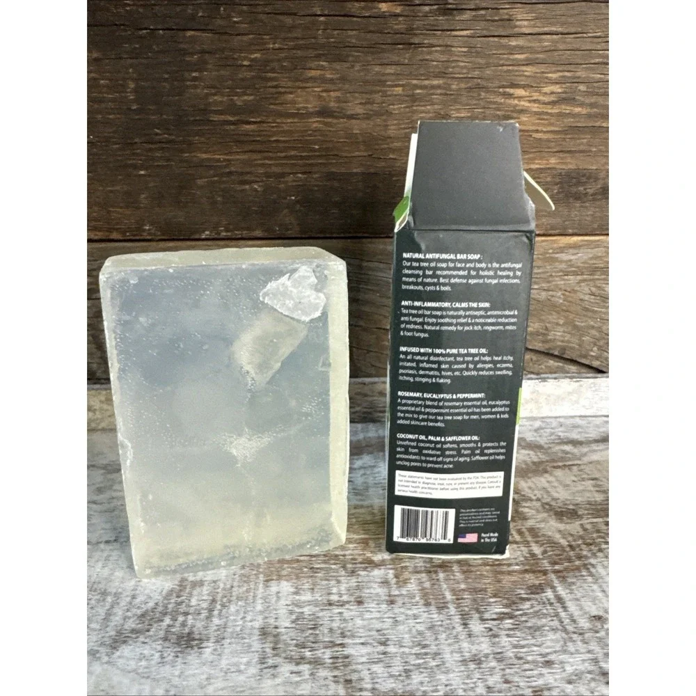 Natrulo Tea Tree Oil Soap Bar Face‎ & Body 4oz | MSRP = $13